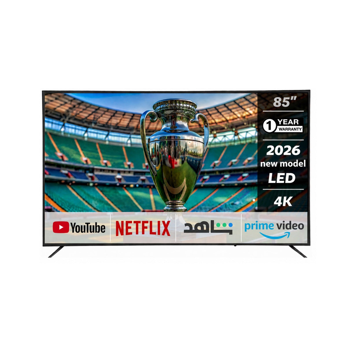 National Line 85-inch Frameless 4K Smart Android TV - image 1