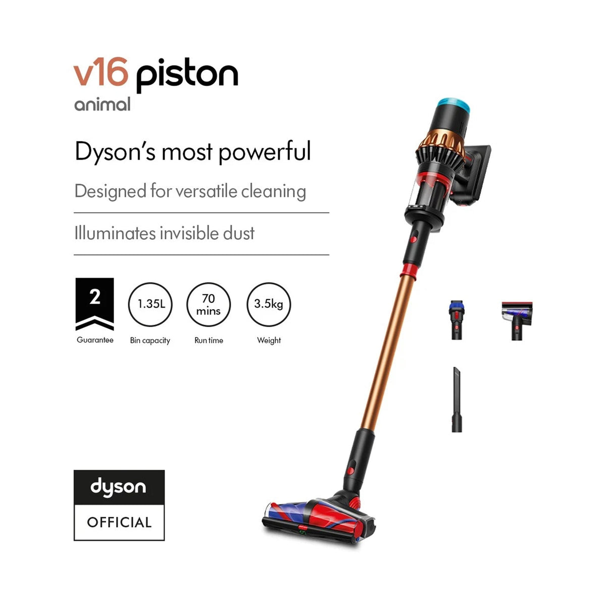 Dyson Vacuum Cleaner Stick Cordless 315 AW Up to 70 minute