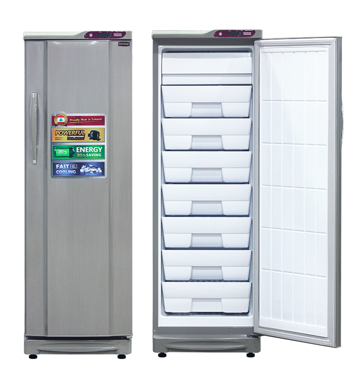 Concord VNF1300S – 335L Vertical No Frost Freezer (Silver)