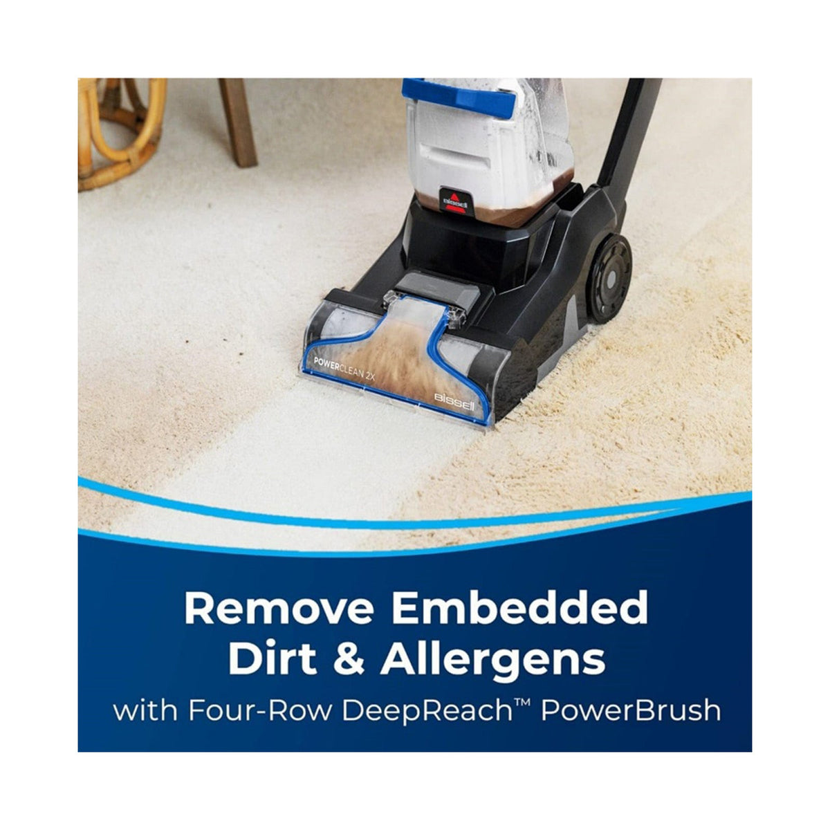 Bissell Powerclean 2X Carpet and Upholstery Washer 700W