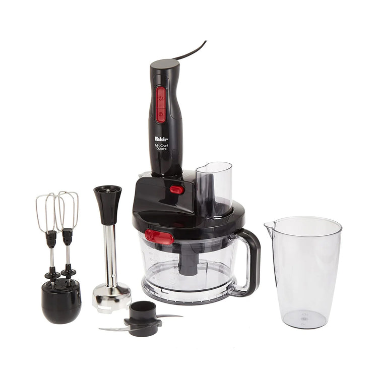 Fakir Chef Quadro Blender Set 1000w Turbo 1500ml GRAY