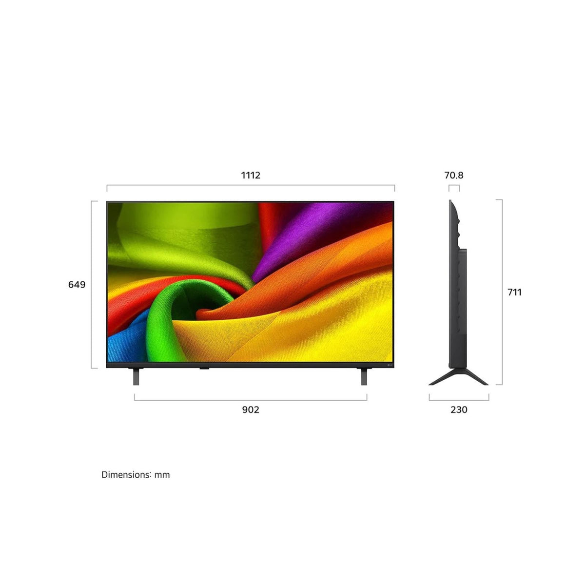 LG 50-inch NANO 4K UHD AI NU84 Smart TV - image 2