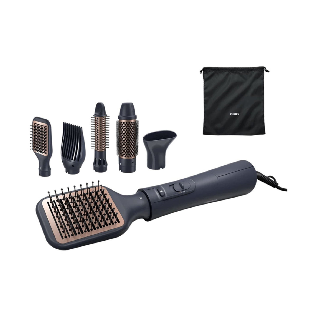 Philips Air Styler 800W Keratin Ceramic Brushes Care Setting - image 1
