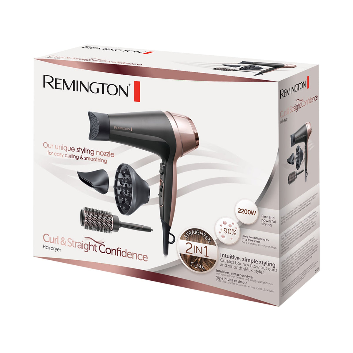 Remington Light Weight Ionic Hair Dryer 2200w - image 2