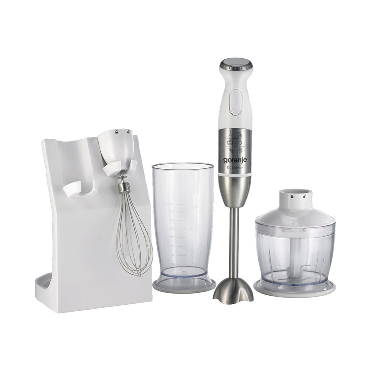 GGorenje Hand Blender Set, 800 W, Stainless Steel, White