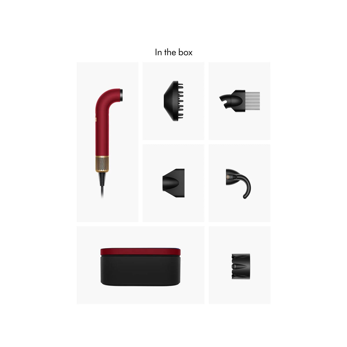Dyson "Supersonic R Lightweight Dryer Curly to Coily RED - image 2