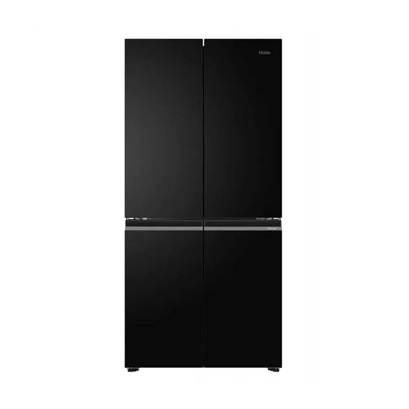 Haier HRF-580TDBG Refrigerator No Frost, 4 Doors, Twin Inverter , Black Glass