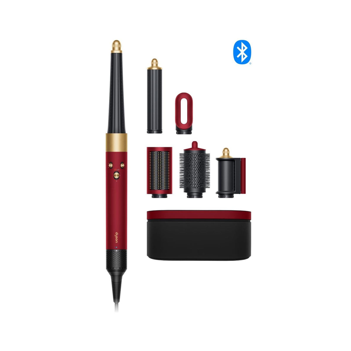 Dyson Airwarp MultiStyler & Dryer (Straight to Wavy) Red - image 1