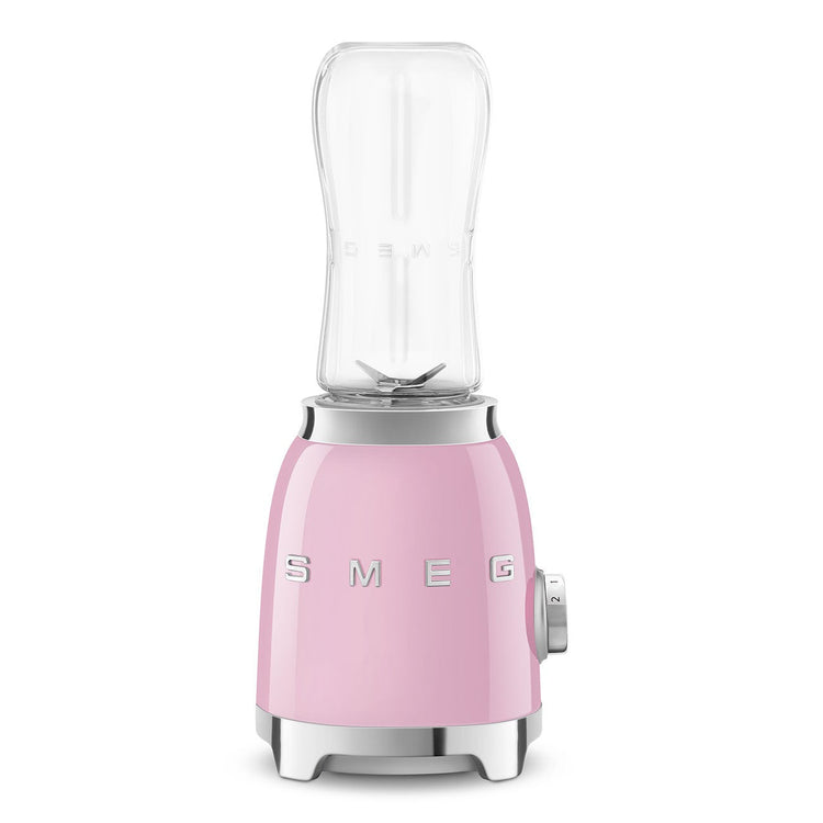 Smeg Personal Blender Pastel Pink 300W 2 Speed