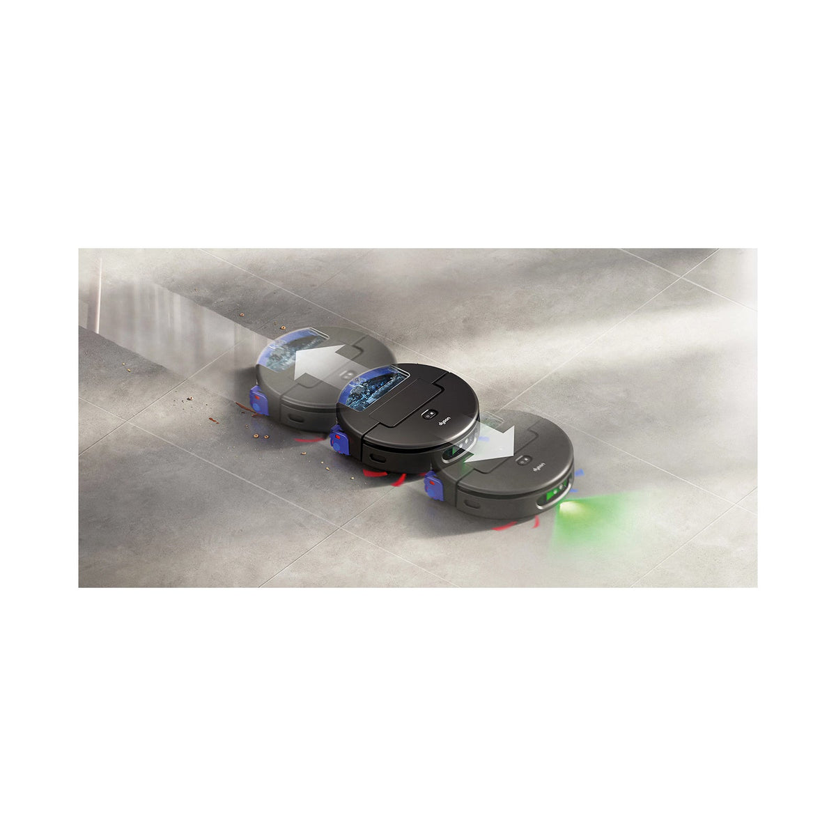 Dyson Spot+Scrub Ai Robot Vacuum Cleaner 18 Kpa 10 Cyclones