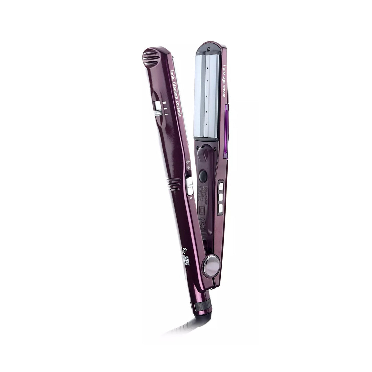Babyliss IPro 230 Hair Straightener Titanium Ceramic Wet & Dry - image 2