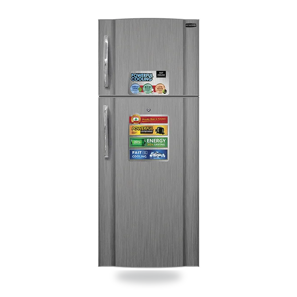 Concord TN2000S – 540L Double Door No Frost Refrigerator (Silver)